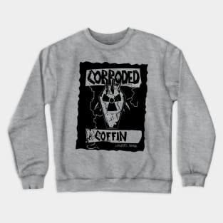 Corroded Coffin Metal Logo Thrash Crewneck Sweatshirt